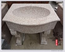 Basin Stone basin Wash special promotion Fine natural stone stone face hand basin Marble basin Hand basin