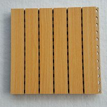 15mm wood groove pine sound-absorbing board High quality environmental protection sound-absorbing decoration imported pine material