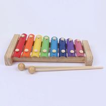 Percussion childrens musical instruments kindergarten xylophone accordion beating Music Toys eight-in-one baby