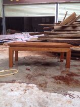 Myanmar teak coffee table