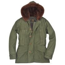 American COCKPIT B11 hooded warm coat Parka alpaca alpaca cotton hot sale