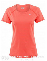 Haitao spot Under Armour women sports T-shirt Alpha Stripe quick-dry breathable tennis short sleeves