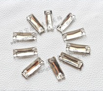 DIY wedding dress hand seam drill long strip with hole hand seam glass diamond sandals performance clothing drill material sweater decoration