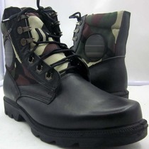 TheyLines Taibao Outdoor Flying Boots Two Cannons Tactical Boots Genuine Leather Midcylinder Leather Boots Outdoor Male Boots