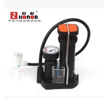 Onai high pressure portable mini foot pump Bicycle motorcycle car with pressure gauge pump