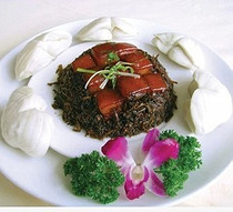 Lotus Leaf Clip Hotel Special Dish steamed buns clip meat Pizza Pinch Quick-frozen pasta with soft and tasty 48 clothes