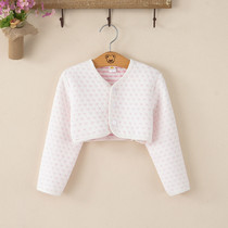 Baby shoulder pad cotton baby baby warm sleeping shoulder vest shawl antifreeze and cold protection children autumn and winter