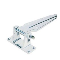 Zinc alloy freezer adjustable door hinge chain 1470 cold storage door hinge mount height 40-70mm