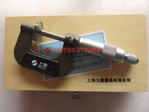  Shanghai Shangshen public law line micrometer 0-25mm accuracy 0 01 Large round plate large pan head outer diameter micrometer