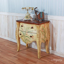 Chinese classical furniture antique furniture hand-painted furniture two bucket cabinet bedside cabinet phone table big belly cabinet porch cabinet