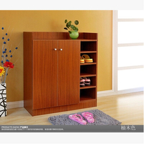 Simple three-row shoe cabinet Korean simple large-capacity shoe cabinet 2-door shoe cabinet simple locker entrance fashion foyer