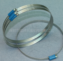 Imported Swedish ABA Zinc Aluminum Carbon Alloy Steel S20 Blue Strap Clamp Throat Hoop Clip W1 150-180