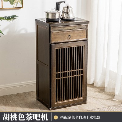 Tea cabinet under the water bucket drinking machine tea table tea tray household multi-function automatic water supply simple tea cabinet tea O