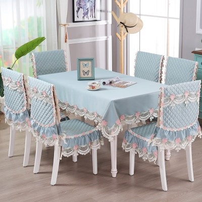 Henan Zhengzhou solid color dining table chair cover Chinese chair cover universal tablecloth modern simple home chair cover