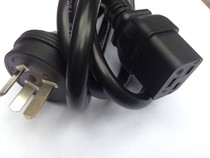 1 5 Square full copper core 1 8 meters server power cord UPS dedicated line straight plug National Standard horizontal product tail 16A
