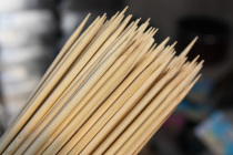 Cotton candy machine special long bamboo stick Potato tower machine special long bamboo stick 40*4 lengthened and thickened