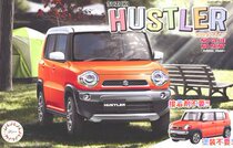 Fuji Mei 1 24 Color Free Assembly Car Model Suzuki Hustler Orange 06601