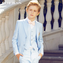 BOERSS boys suit suit suit British style childrens small suit host dress performance autumn and winter