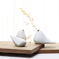 Ask Birds Small Flower Inserts Three Sets of Living Room Pendulum Pieces TV Cabinet Flower Inserts Home Ornament Swing Creative Vases