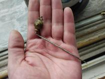 The Liaojin pure silver hair with a hairpin and a