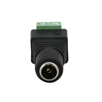 DC adapter 2 1*5 5 female to green terminal screw DC plug port monitoring power camera converter