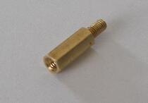 M4 hexagonal internal and external teeth single head copper column hexagon copper outer wire isolation pillar single pass circuit board phase off column