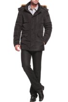 BGSD mens even hat down jacket 550fill80 % with suede 88027 US straight mail