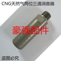 Compressed natural gas accessories Natural gas CNG filling station Gators two three-way valves plus gas gun valve silencers