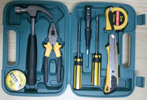 Car supplies 9-piece set Household tools set Car hardware tools 9PC toolbox Car insurance gift promotion