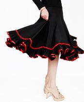 Ballroom dance dress special big swing skirt adult practice dress modern dance dress Latin dance dress custom 23