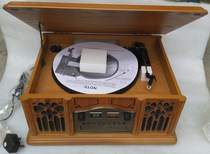  Special offer British antique gramophone with CD player lp vinyl record player Old-fashioned retro record player Solid wood speaker