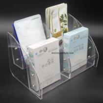 Cosmetic shelf mask display stand acrylic storage rack cosmetics rack lattice shop perfume shelf