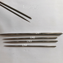 Bread flower turn candy flower clay flower tool stainless steel tool roll stick