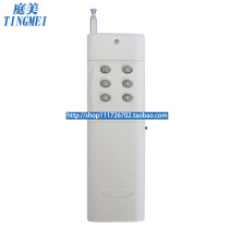 High power long-distance remote radio frequency wireless remote control switch transmitter 6 key controller remote can wear wall