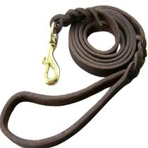 Pet professional competition dog chain dog rope leash leash German husbandry rope copper hook lengthy rope golden hair Satsuma