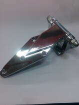 Factory direct sale Thickened freezer plane convex door hinge A02 oven door hinge Zinc alloy chrome-plated hinge