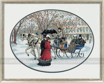 Cross-stitch electronic image redraw source file-DIM-35053 Winter Impressions