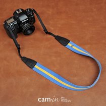 cam-in cotton woven series professional fashion camera strap universal interface cam8060