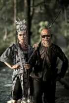 Ethnic minority craft Full hand-made Banjiang Batik bird clothing plant dyeing 