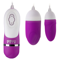 Female masturbator Wired remote control double jumping egg powerful vibrator clitoral stimulation vibration Couple sex supplies