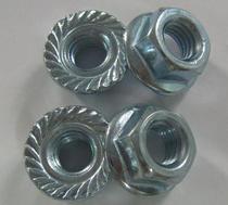 Carbon Steel Zinc Plated DIN6923 Hex Flange Nut Spline Nut M16