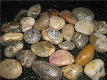 Fish tank decorated stone rain - flower stone soft stone natural stone fish tank landscape gardening bottom 1 kg