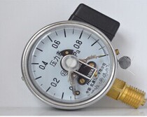 Physical store spot red flag brand electric contact pressure gauge YX60 0-1 6mpa full specification contacts 10VA