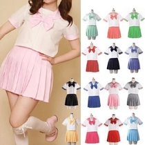  Japanese Bodyline Sailor suit JK School Uniform Uniform Short-sleeved sailor suit set(with bow tie)