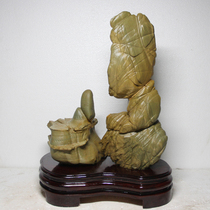 Songhua stone stone rubble stone ornamental stone ornaments characters mother godson mother-in-law deficits loyalty