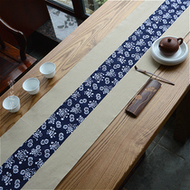 Retro Cotton Hemp Printed Cloth Tea Mat Table Banner Handmade Cloth Art Tea Mat Cloth Cup Mat Retro Tea Cloth Old Cloth Pot Mat Cloth