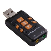 USB to 3D Audio External Sound Card 8 1 Channel Adapter