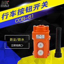 cob-61 driving button switch waterproof driving control switch crane lifting button switch up and down