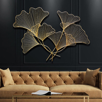 Creative American living room King-size wrought iron wall decoration Hanging background wall hanging wall decoration Wall decoration