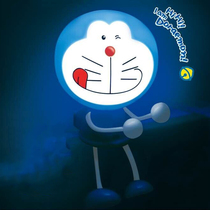LED Small Night Light Doraemon Lamp for Kids Room Bedroom Co